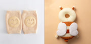 Summer Terry Baby Socks with Toddler Crawling Knee Pads