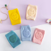 Summer Terry Baby Socks with Toddler Crawling Knee Pads