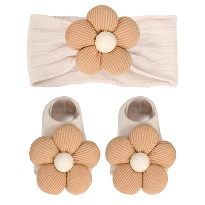 Headbands Newborn Socks Sets