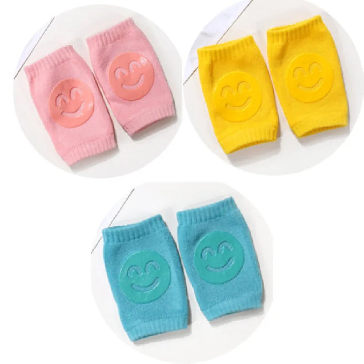 Summer Terry Non-Slip Baby Knee Pads