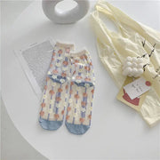 Breathable Glass Silk Socks