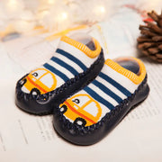 Cartoon Baby Socks - Cotton Infant Non-Slip Boat Socks