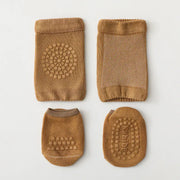 Children's Knee Pads and Floor Socks Set for Summer