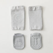 Children's Knee Pads and Floor Socks Set for Summer