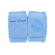 Summer Terry Baby Socks with Toddler Crawling Knee Pads