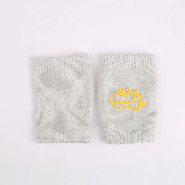Summer Terry Baby Socks with Toddler Crawling Knee Pads