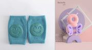 Summer Terry Baby Socks with Toddler Crawling Knee Pads