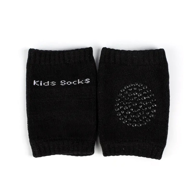 Summer Terry Baby Socks with Toddler Crawling Knee Pads