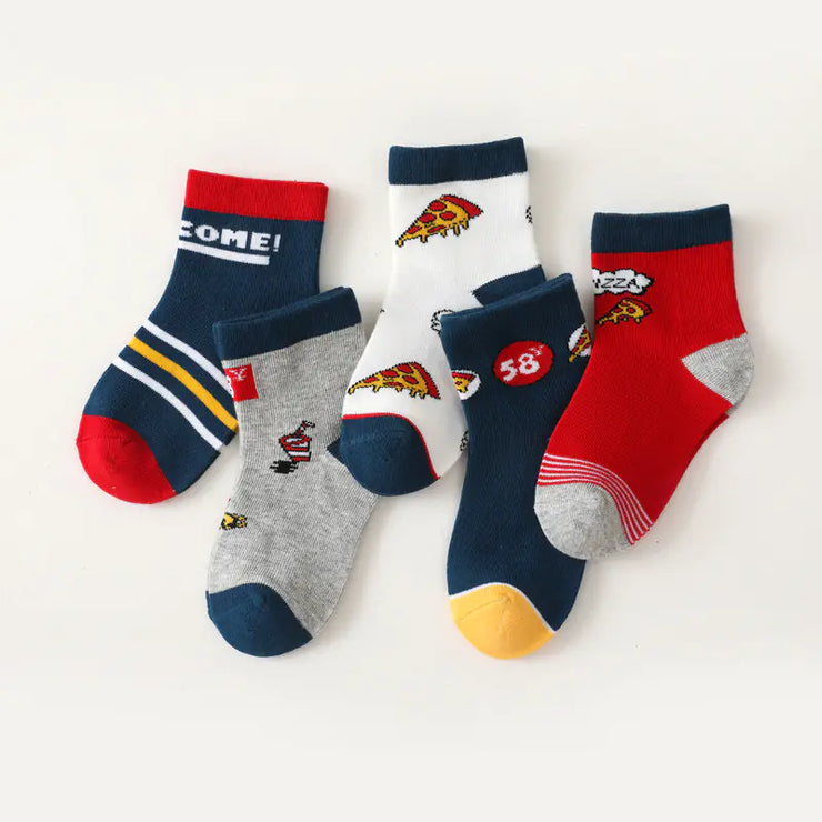 G158 Kids Socks Wholesale - Sweet Floral Baby Socks