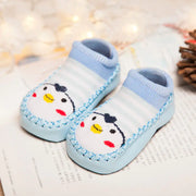 Cartoon Baby Socks - Cotton Infant Non-Slip Boat Socks