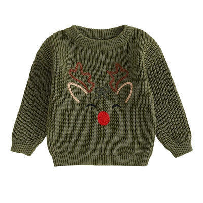 Newborn Baby Christmas Sweater
