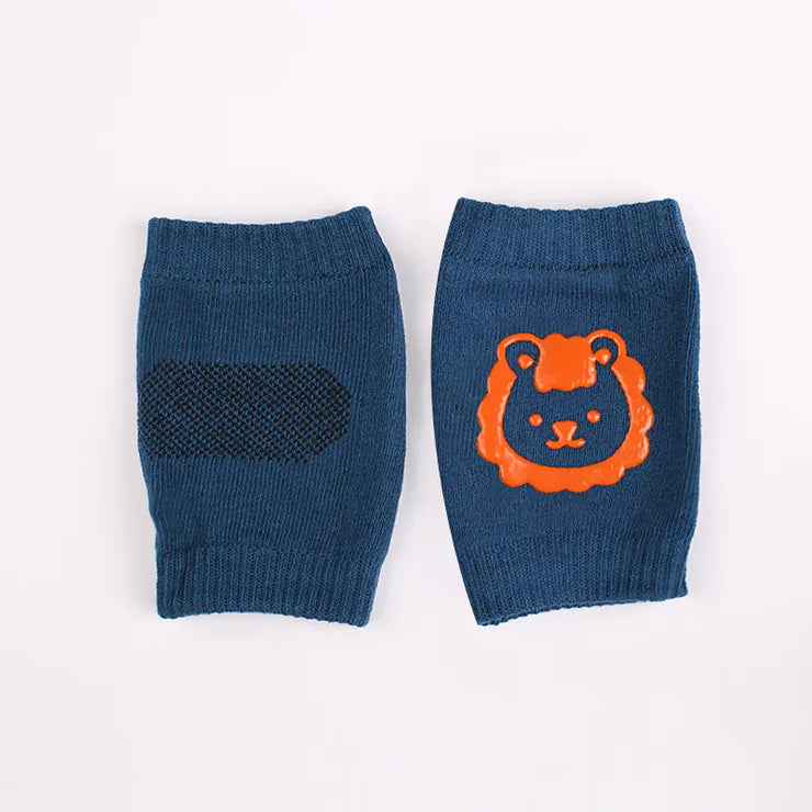 Summer Terry Baby Socks with Toddler Crawling Knee Pads