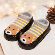 Cartoon Baby Socks - Cotton Infant Non-Slip Boat Socks