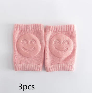 Summer Terry Baby Socks with Toddler Crawling Knee Pads