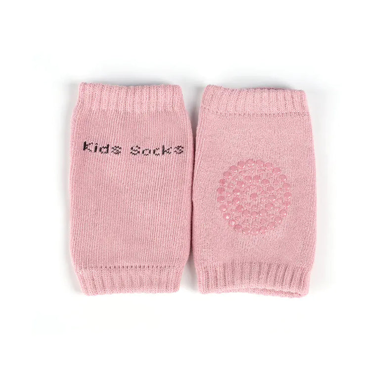 Summer Terry Baby Socks with Toddler Crawling Knee Pads