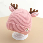 Thick Thermal Wool Baby Winter Cap for Infants