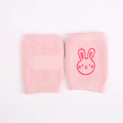 Summer Terry Baby Socks with Toddler Crawling Knee Pads