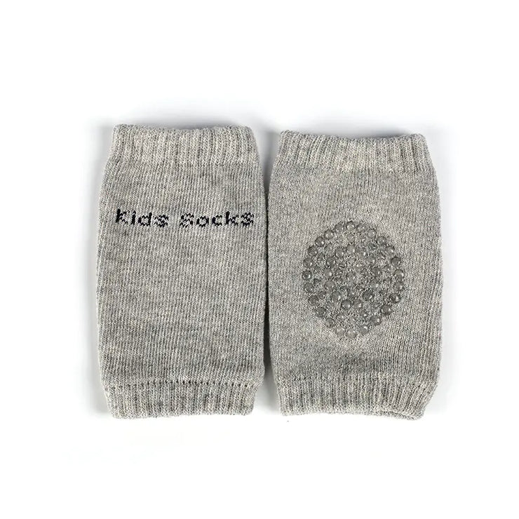 Summer Terry Baby Socks with Toddler Crawling Knee Pads