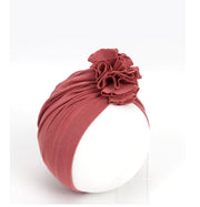 Kids Flower Turban Cap for Newborn Baby Girls