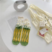 Breathable Glass Silk Socks