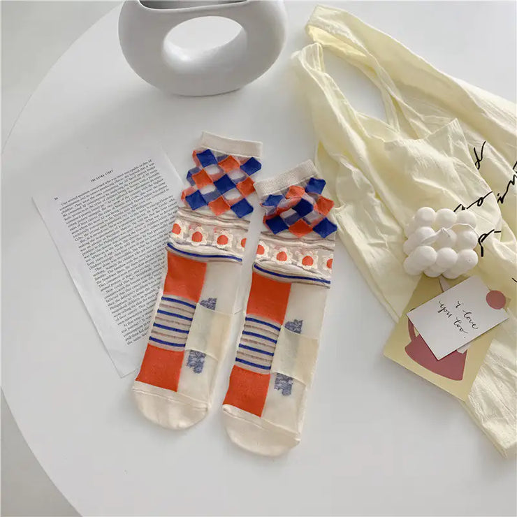 Breathable Glass Silk Socks