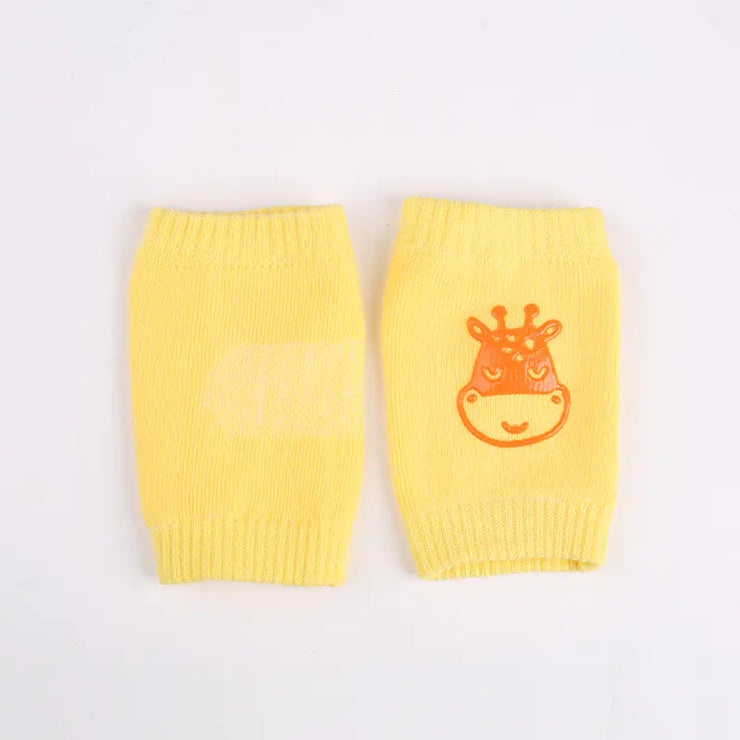 Summer Terry Baby Socks with Toddler Crawling Knee Pads